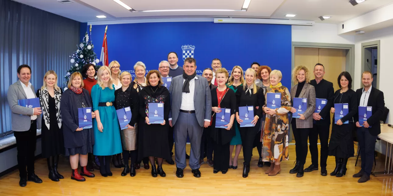 Dodjela donacija PPD-a (izvornik: PPD, 2022.)

• PPD, donacije